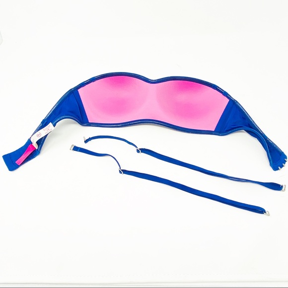 PINK Victoria Secret Multi Way Bandeau Bra 32B - Picture 7 of 8